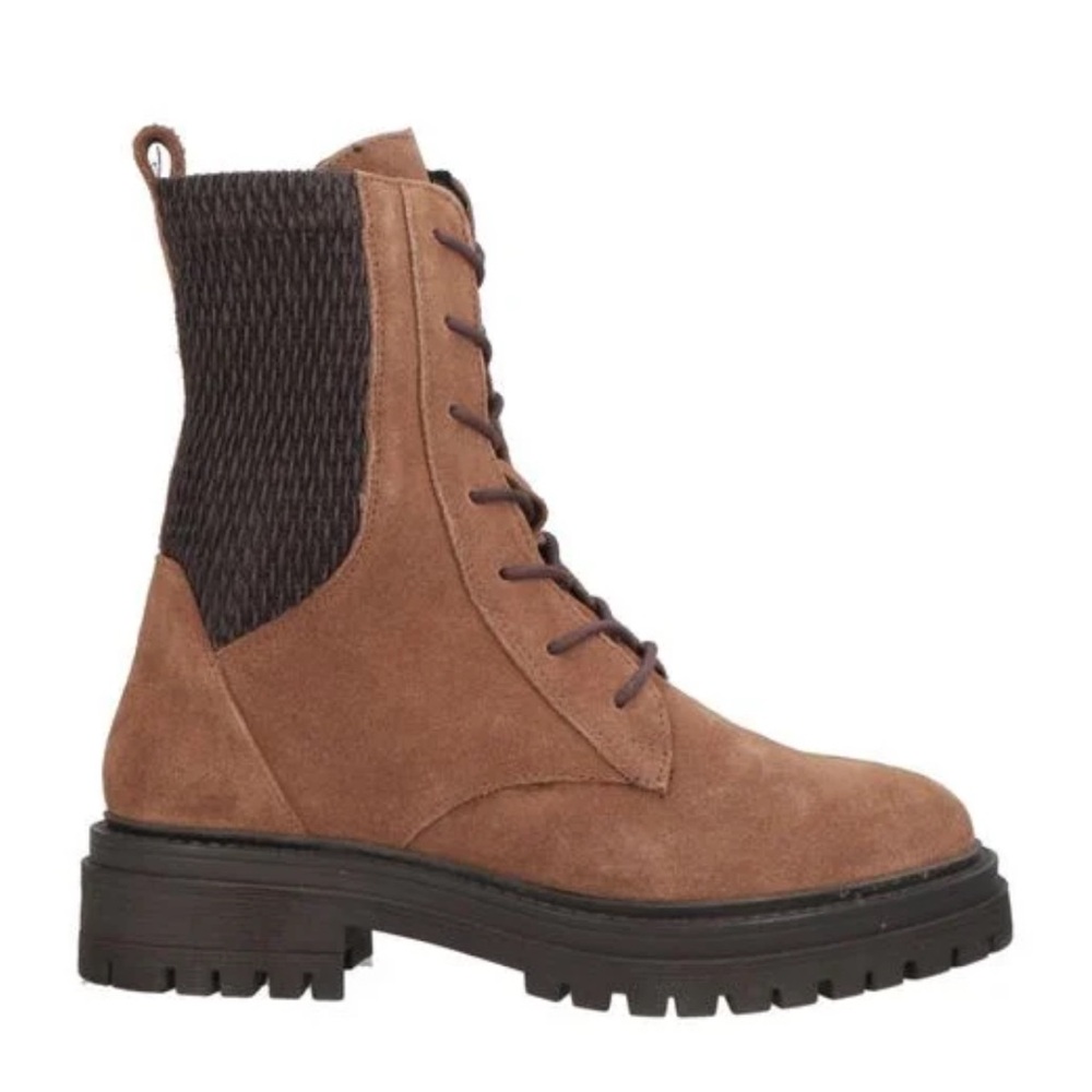 NEW GEOX Ankle genuine suede brown Boots 8.5
